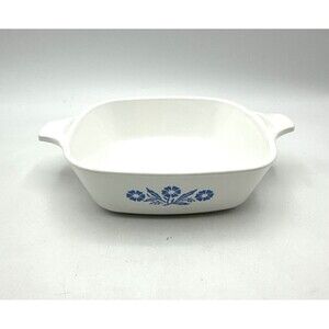 CorningWare Petite Pan Blue Cornflower P-41 Made In U.S.A.